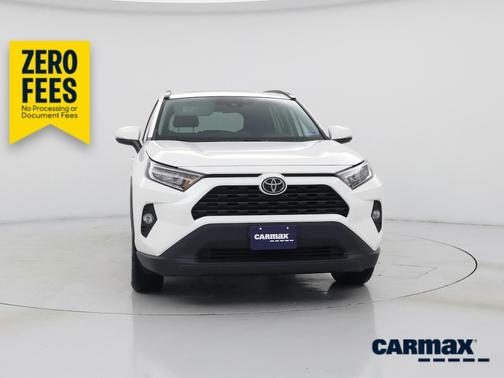 White 2021 Toyota RAV4 XLE