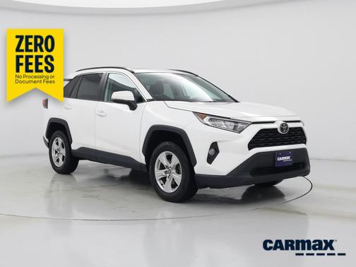 White 2021 Toyota RAV4 XLE