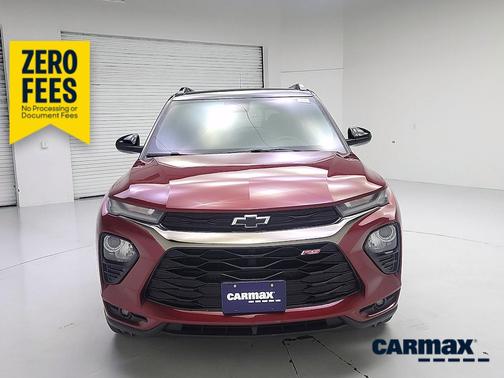 Red 2022 Chevrolet Trailblazer RS
