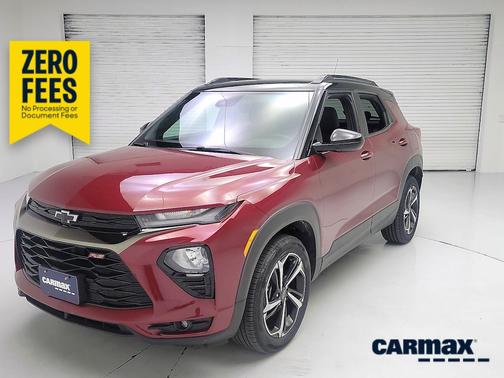 Red 2022 Chevrolet Trailblazer RS