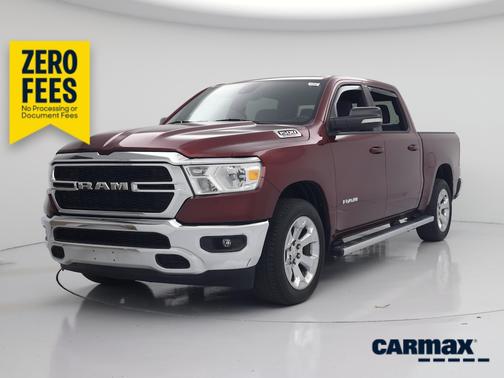 Red 2021 RAM 1500 Bighorn