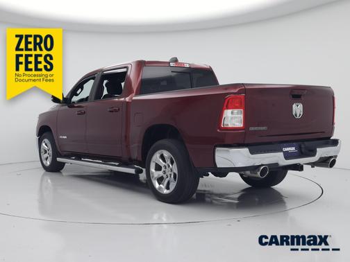 Red 2021 RAM 1500 Bighorn