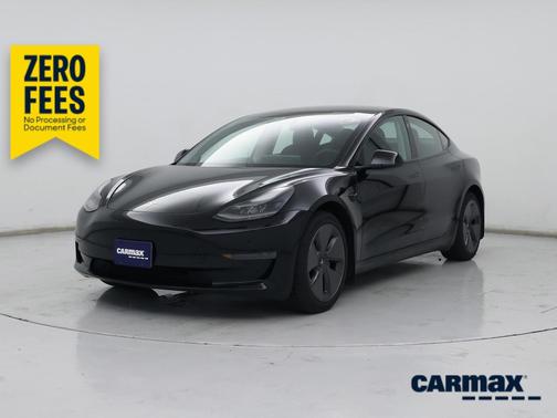Black 2021 Tesla Model 3 Standard Range Plus
