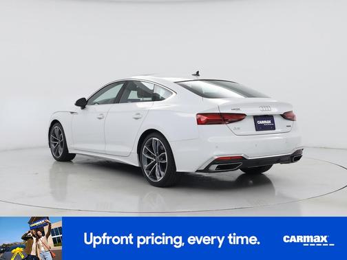 White 2024 Audi A5 Sportback S-Line Premium