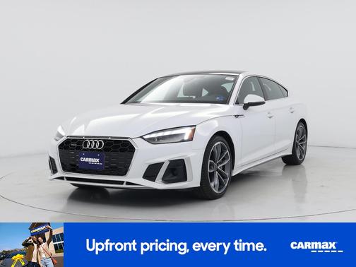 White 2024 Audi A5 Sportback S-Line Premium