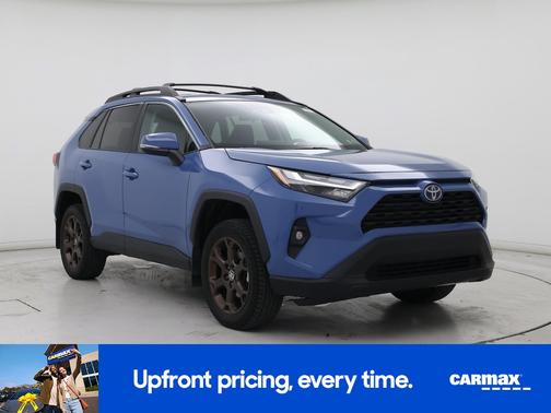 Blue 2023 Toyota RAV4 Hybrid Woodland Edition
