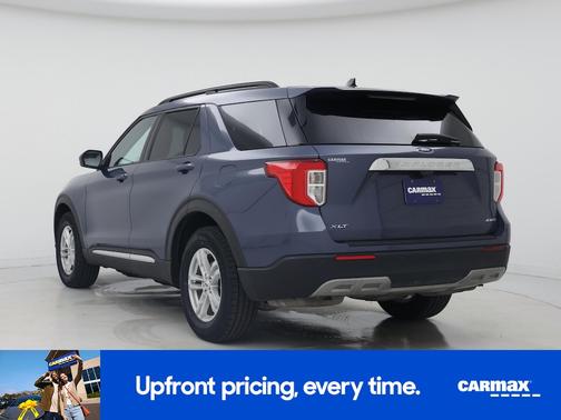 Blue 2021 Ford Explorer XLT