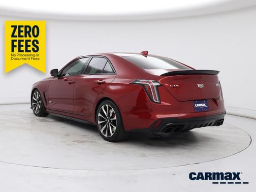 Red 2024 Cadillac CT4-V Blackwing