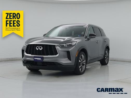 Gray 2023 INFINITI QX60 Luxe
