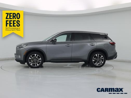 Gray 2023 INFINITI QX60 Luxe
