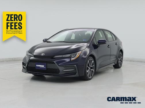Blue 2022 Toyota Corolla SE