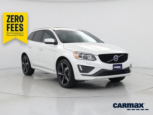 White 2016 Volvo XC60 T6 R-Design Platinum