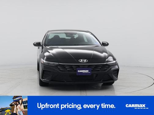 Black 2025 Hyundai ELANTRA HEV SEL Sport