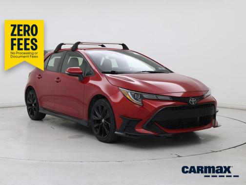 Red 2021 Toyota Corolla Hatchback SE