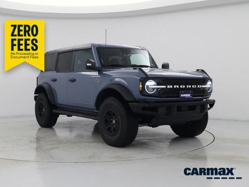Blue 2024 Ford Bronco Wildtrak