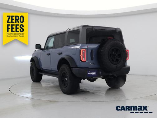 Blue 2024 Ford Bronco Wildtrak