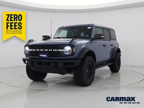 Blue 2024 Ford Bronco Wildtrak