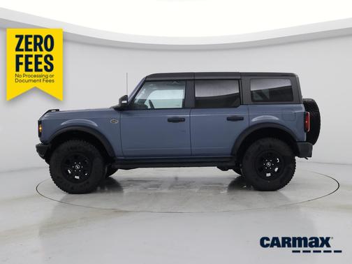 Blue 2024 Ford Bronco Wildtrak