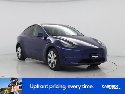 Blue 2020 Tesla Model Y Long Range