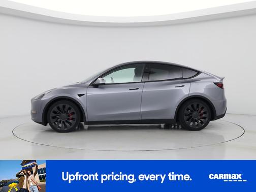 Gray 2024 Tesla Model Y Performance