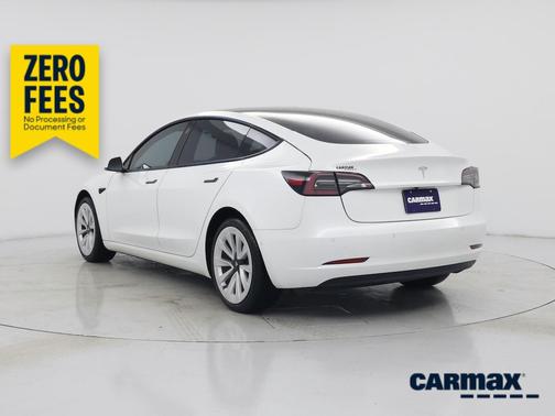 White 2021 Tesla Model 3 Standard Range Plus