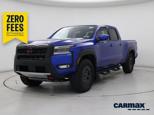 Blue 2025 Nissan Frontier PRO-4X