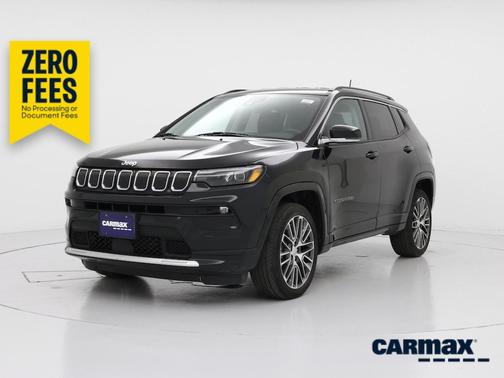 Black 2022 Jeep Compass Limited