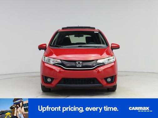 Red 2016 Honda Fit EX