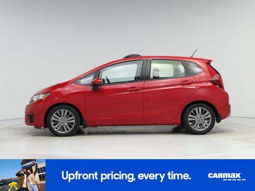 Red 2016 Honda Fit EX