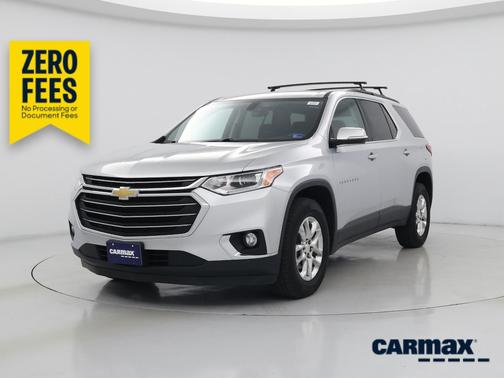 Silver 2020 Chevrolet Traverse LT Cloth