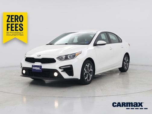 White 2021 Kia Forte LXS