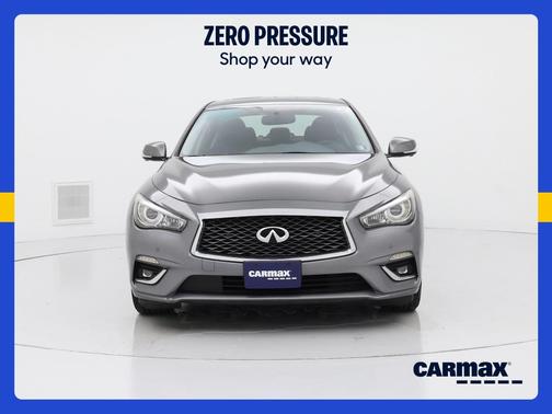 Gray 2019 INFINITI Q50 Luxe