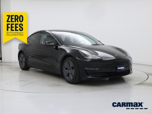 Black 2022 Tesla Model 3 Long Range