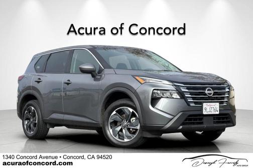 Gun Metallic 2024 Nissan Rogue SV