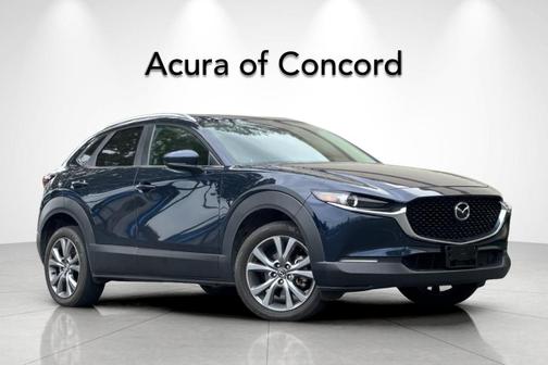 Deep Crystal Blue Mica 2025 Mazda CX-30 2.5 S Preferred Package