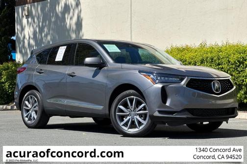 Gray 2023 Acura RDX Technology Package
