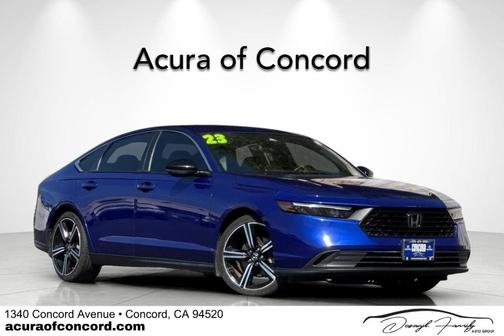 Still Night Pearl 2023 Honda Accord Hybrid Sport