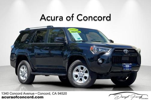 Midnight Black Metallic 2024 Toyota 4Runner SR5