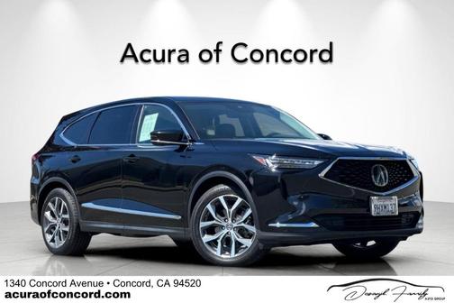 Majestic Black Pearl 2023 Acura MDX Technology
