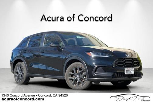 Crystal Black Pearl 2025 Honda HR-V Sport