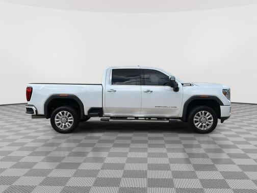 White Frost Tri-Coat 2020 GMC Sierra 2500 Denali