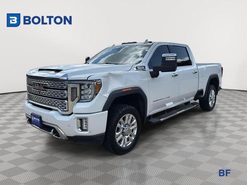 White Frost Tri-Coat 2020 GMC Sierra 2500 Denali