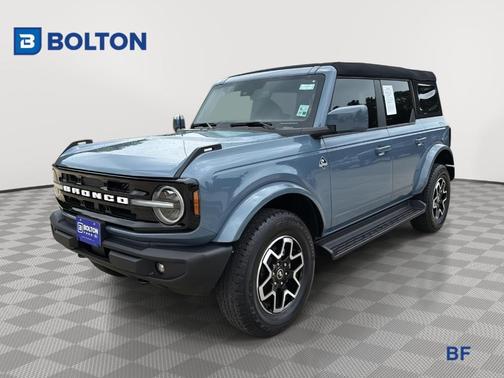 Azure Gray Metallic 2025 Ford Bronco Outer Banks