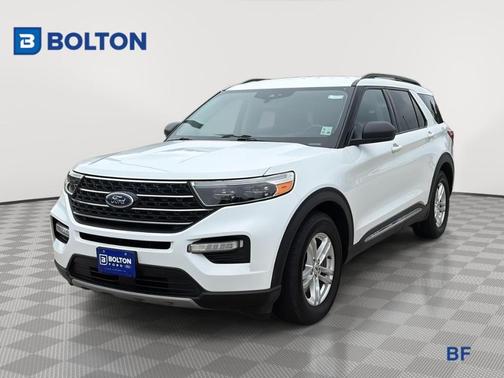 Oxford White 2020 Ford Explorer XLT