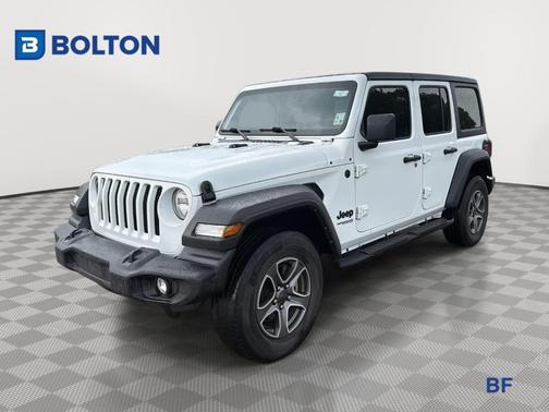 Bright White Clearcoat 2022 Jeep Wrangler Unlimited Sport
