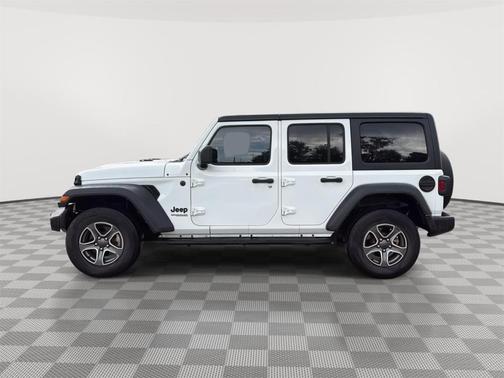 Bright White Clearcoat 2022 Jeep Wrangler Unlimited Sport