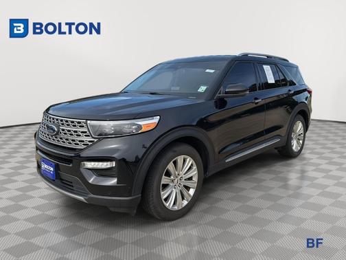 Agate Black Metallic 2022 Ford Explorer Limited