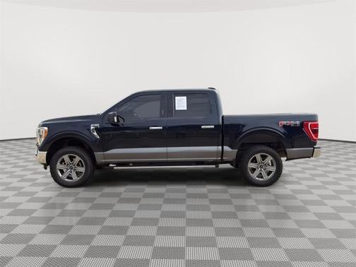 Antimatter Blue Metallic 2021 Ford F-150 XLT