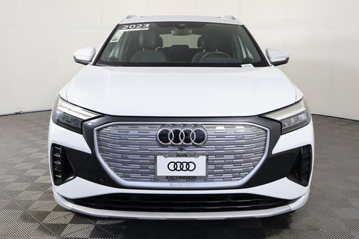 Glacier White Metallic 2023 Audi Q4 e-tron Premium Plus 40 RWD