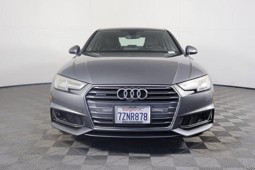 Monsoon Gray Metallic 2018 Audi A4 2.0T Prestige